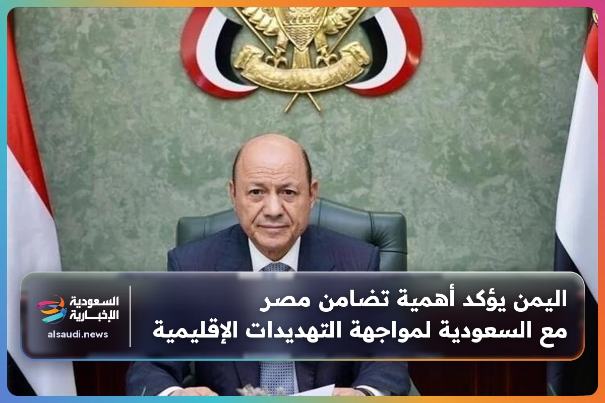 اليمن يؤكد أهمية تضامن مصر مع السعودية لمواجهة التهديدات الإقليمية