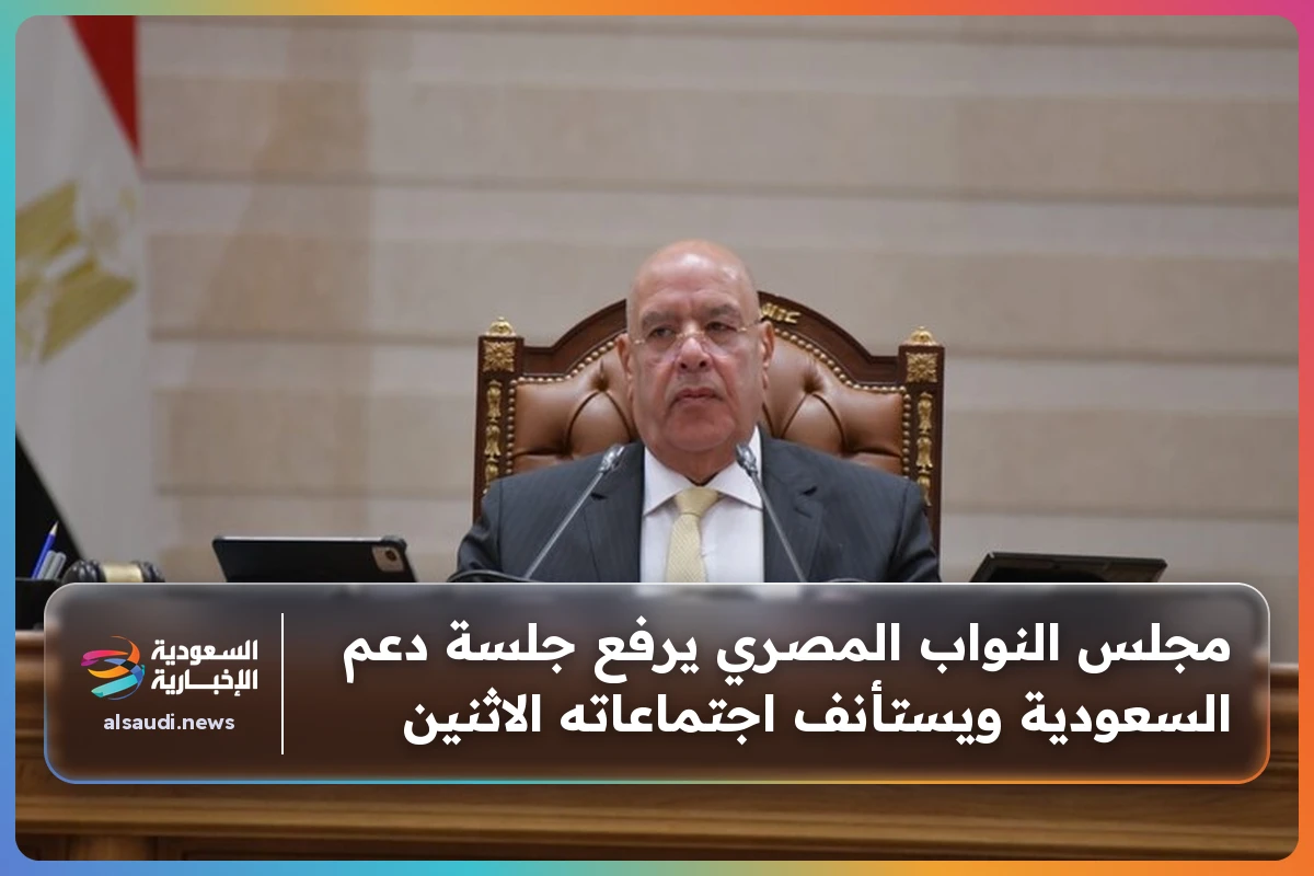 مجلس النواب المصري يرفع جلسة دعم السعودية ويستأنف اجتماعاته الاثنين