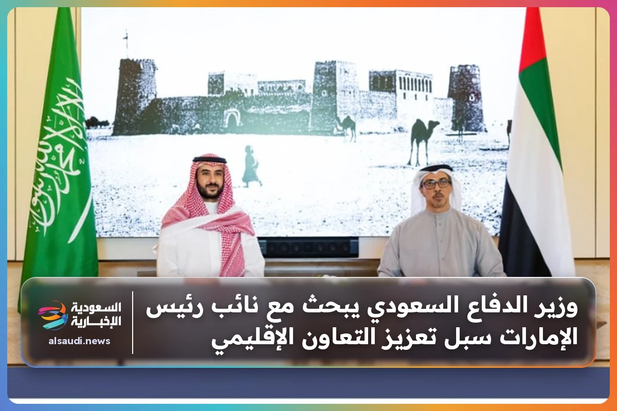 وزير الدفاع السعودي يبحث مع نائب رئيس الإمارات سبل تعزيز التعاون الإقليمي