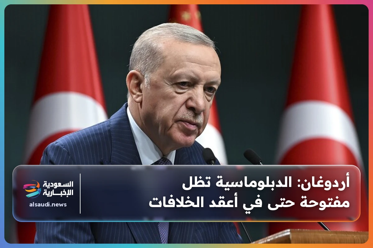 أردوغان: الدبلوماسية تظل مفتوحة حتى في أعقد الخلافات