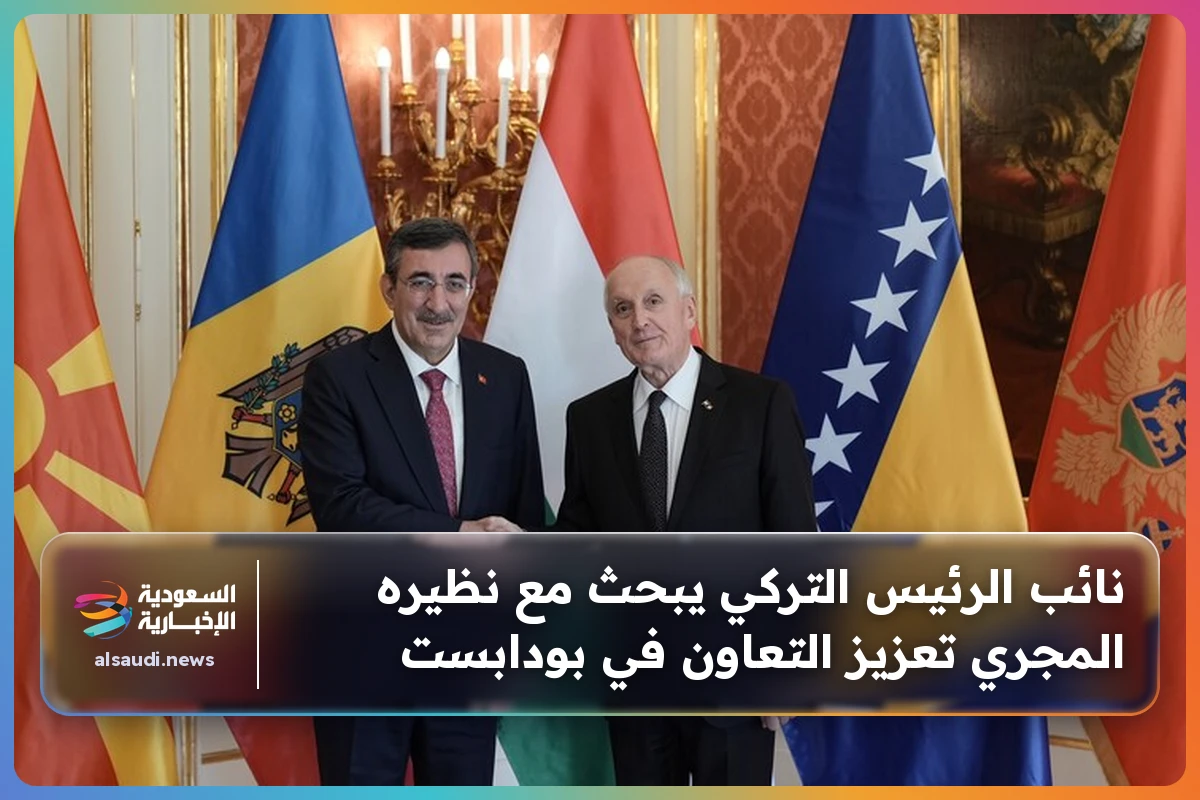 نائب الرئيس التركي يبحث مع نظيره المجري تعزيز التعاون في بودابست