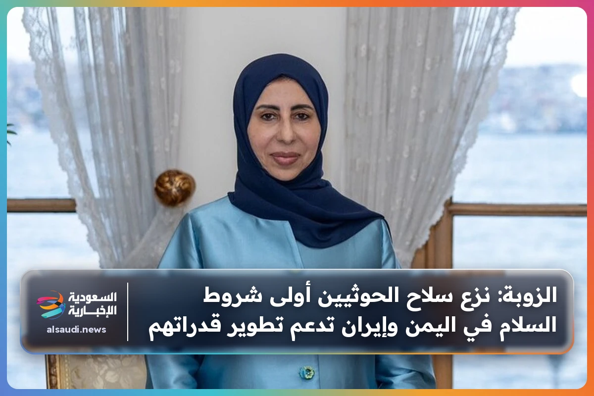 الزوبة: نزع سلاح الحوثيين أولى شروط السلام في اليمن وإيران تدعم تطوير قدراتهم