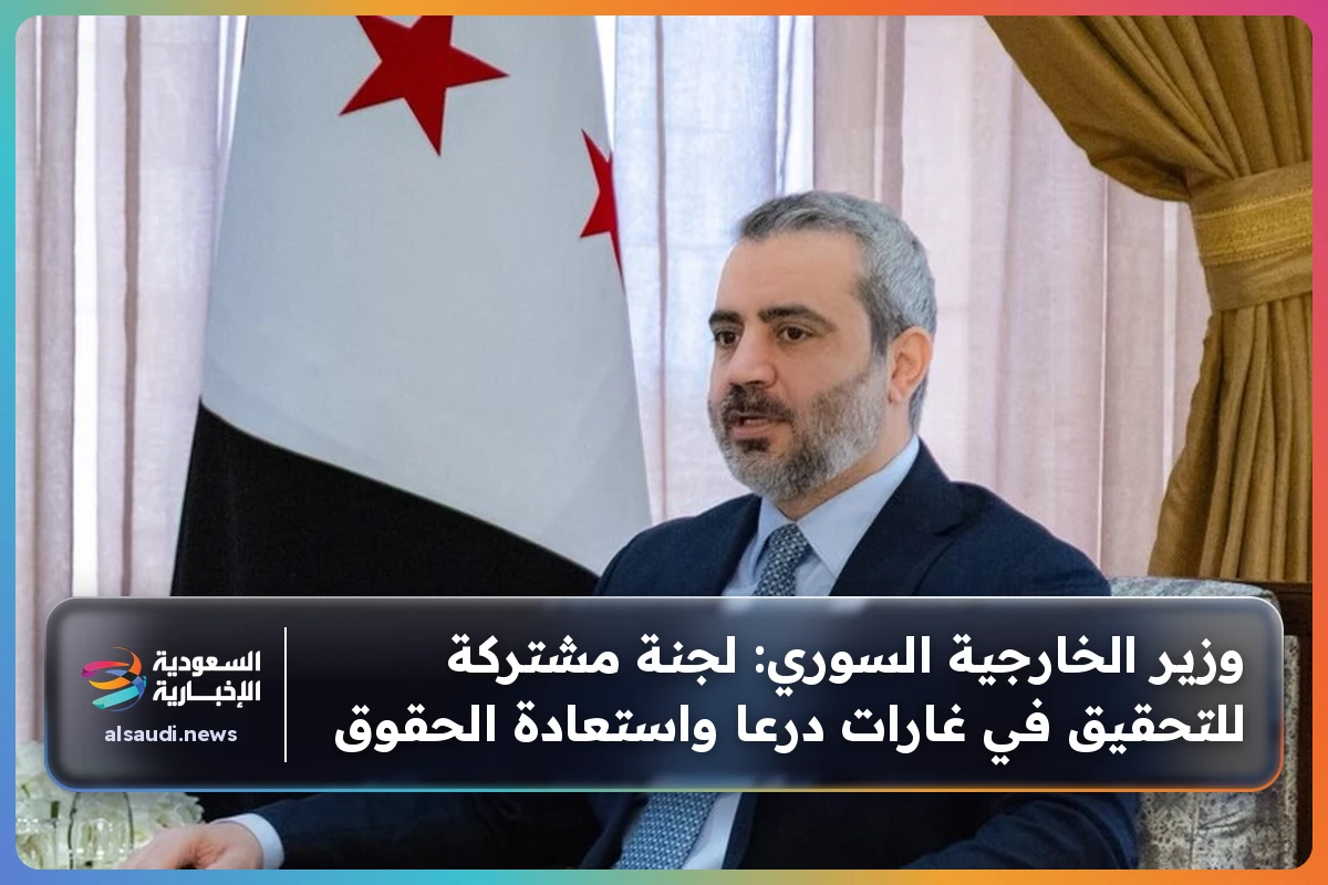 وزير الخارجية السوري: لجنة مشتركة للتحقيق في غارات درعا واستعادة الحقوق
